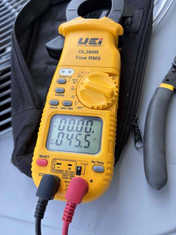 Completed monthly preventive maintenance inspection on residential cooling system. Performed comprehensive system evaluation including electrical measurements using clamp meter, verified proper operation of outdoor condensing unit, and inspected all accessible components. Unit operating within normal parameters with no deficiencies noted at time of service.