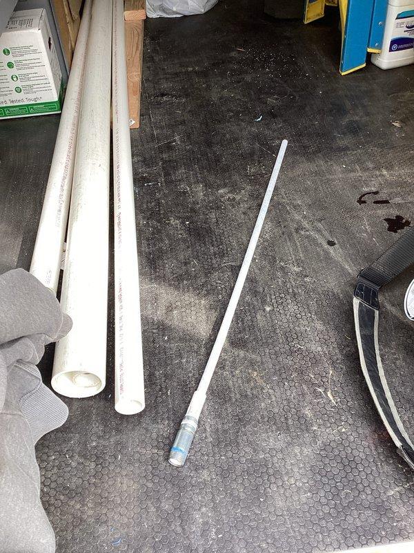 Responded to service call regarding sulfur odor from recently installed water heater. Upon inspection, identified issue related to anode rod reaction with water chemistry causing characteristic sulfur smell. Examined plumbing connections and supply lines for any contributing factors, noting corrosion and mineral deposits on existing piping components. Documented current installation configuration including PVC supply lines and brass fittings. Advised customer on odor mitigation options including anode rod replacement with aluminum/zinc alloy rod or powered anode system to eliminate sulfur-reducing bacteria interaction.