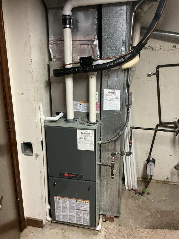 Completed full HVAC system installation including new Carrier outdoor condensing unit and evaporator coil. Reconnected system to existing line set after performing thorough flush and pressure test to ensure proper refrigerant flow and system integrity. Installed new 2-inch PVC condenser pad for outdoor unit placement, along with new electrical disconnect and whip for safe power connection. Reconnected all existing supply and return ductwork to new coil assembly. Removed and properly recycled old equipment in accordance with environmental regulations. Installed floor savers and performed complete cleanup of installation area. Conducted comprehensive system operation explanation and post-installation walk-through with quality assurance inspection by senior technician. Obtained all necessary permits and registered manufacturer warranty. System tested and verified operational with proper airflow, refrigerant charge, and electrical connections confirmed.