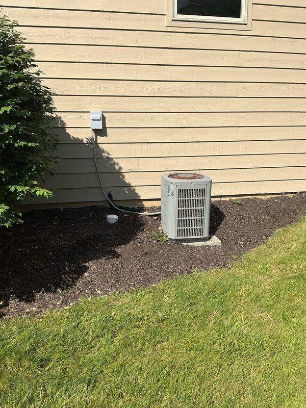 Completed on-site assessment for furnace and air conditioning system replacement. Measured and documented existing indoor furnace unit and outdoor condensing unit to determine proper sizing and specifications for new equipment installation. Customer selected replacement system; documentation and photos captured for estimate preparation.