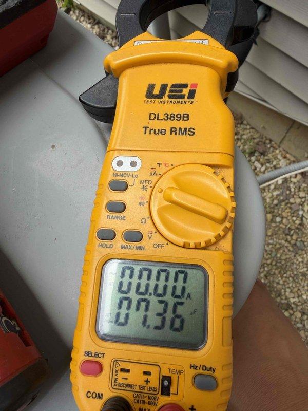 Completed first annual air conditioning maintenance visit on Carrier condensing unit. Performed comprehensive system inspection including electrical measurements with clamp meter, verified proper amperage draw, and inspected condenser coil fins. Unit operating within normal parameters. Maintenance agreement active through October 2027, with heating system visit to be scheduled separately.