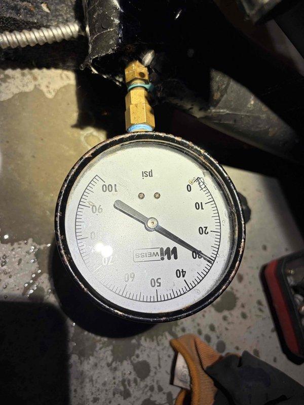 Completed comprehensive air conditioning tune-up service on residential HVAC system. Performed full system inspection including pressure testing, verified blower motor operation, checked electrical connections and wiring, and inspected ductwork integrity. All components found operating within normal parameters with system pressure readings at appropriate levels for optimal cooling performance.