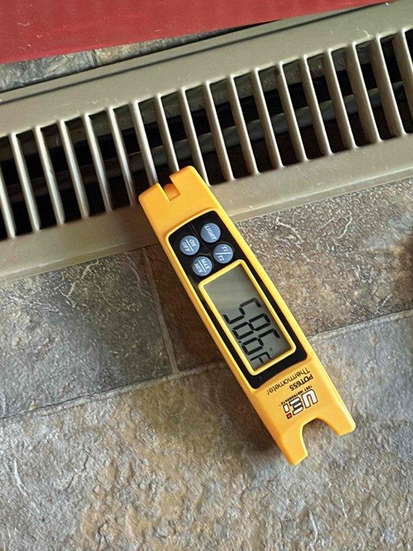 Completed first prepaid cooling system maintenance visit on residential air conditioning unit. Performed comprehensive system diagnostics including supply air temperature measurements at register showing -70.4°F and electrical readings at outdoor condensing unit using digital multimeter. All measurements recorded and system operating within normal parameters.