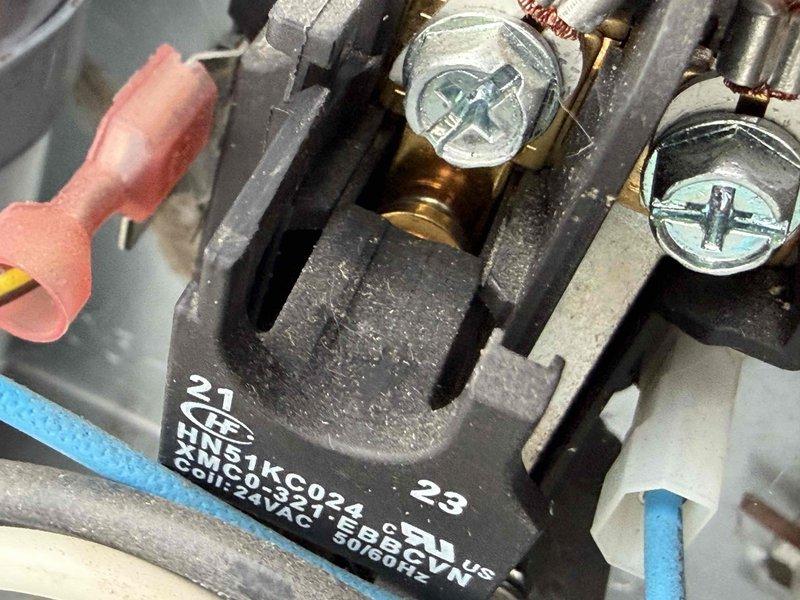 Completed preventive maintenance service on residential air conditioning system. Performed comprehensive inspection of outdoor condensing unit, including examination of electrical components, capacitor, contactor, and wiring connections. All electrical terminals were found secure with proper connections intact. Verified capacitor condition and contactor operation. Inspected condenser coil and confirmed unit is operating within normal parameters. System tested and left in proper working condition.