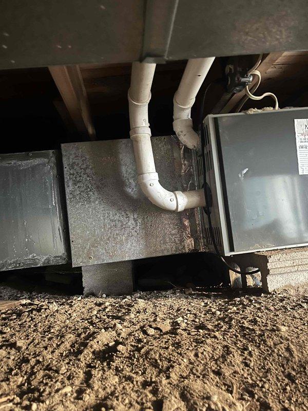 Responded to no cooling complaint on front zone residential HVAC system. Upon arrival, confirmed condenser fan motor was not operating while compressor attempted to run. Diagnosed failed condenser fan motor and replaced with OEM equivalent unit. Verified proper capacitor values, tested system operation through complete cooling cycle, and confirmed adequate airflow and temperature split across evaporator coil. System restored to normal cooling operation.