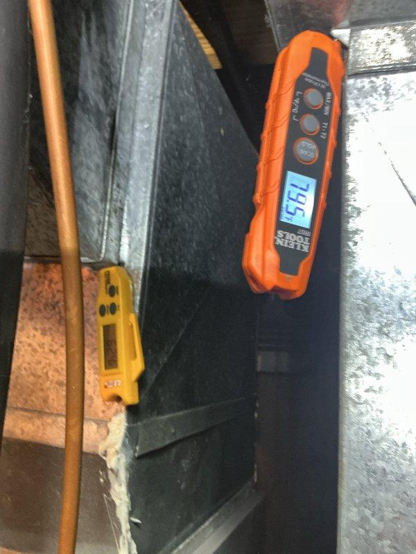 Responded to no cooling call on Trane air conditioning system. Upon arrival, found unit completely inoperative with no power to system. Diagnosed failed capacitor preventing compressor and condenser fan operation. Replaced dual run capacitor, verified proper amperage draw of 70.5 amps, and restored system to normal cooling operation.