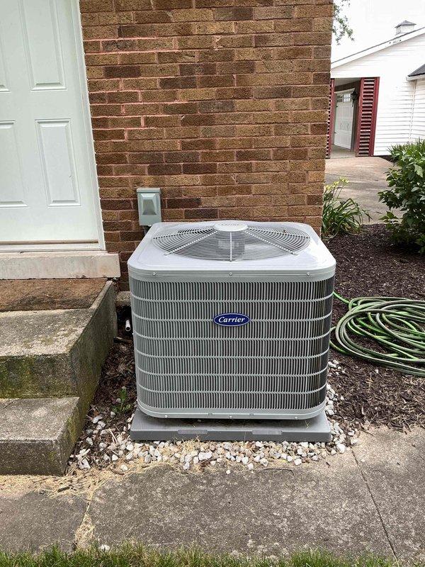 Completed comprehensive AC tune-up on ground floor system at residential property with two HVAC systems. Performed standard maintenance procedures on Carrier outdoor condensing unit and indoor air handler, including inspection of all major components, electrical connections, refrigerant levels, and airflow. All systems operating within normal parameters upon completion of preventative maintenance service.