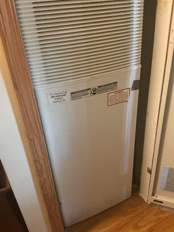 Conducted on-site evaluation of existing HVAC system for replacement estimate due to aging air conditioning unit with diminished performance. Assessed outdoor condenser unit and indoor furnace installation, documented equipment specifications and current operating conditions. Provided comprehensive replacement options for both cooling and heating systems to address customer's request for complete system upgrade pricing.