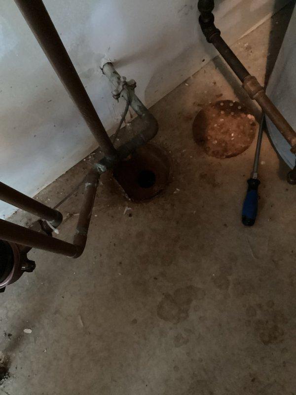 Responded to reported water backup affecting utility room drain, shower, and sink. Upon arrival, accessed utility room plumbing system and inspected floor drain and copper pipe connections for blockages. Cleared obstruction from drainage system, restoring proper water flow to all affected fixtures and eliminating backup condition.