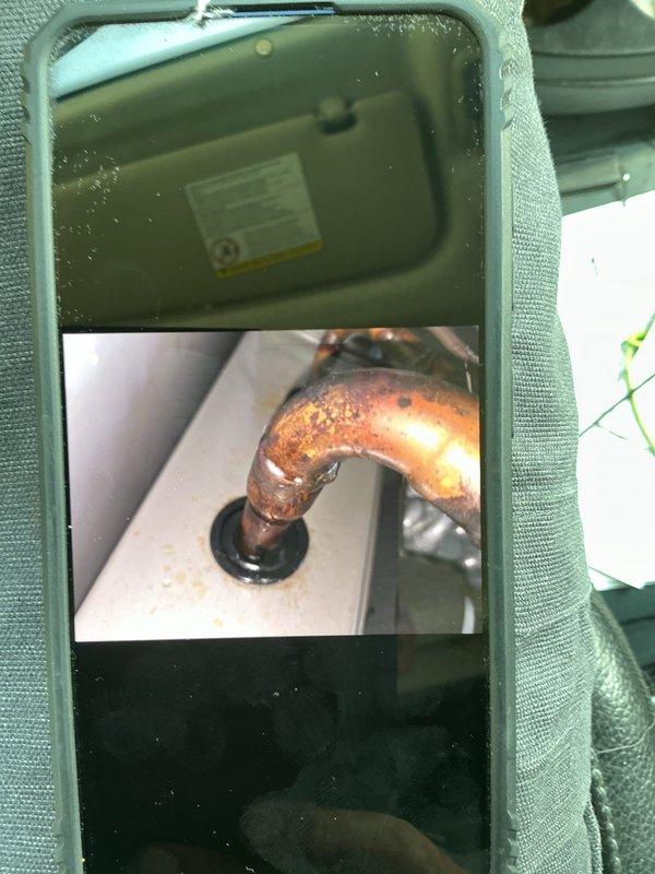 Responded to no cooling call on 10+ year old system. Performed leak search and identified corroded refrigerant lines requiring repair. Completed necessary repairs to copper piping, sealed leaks, and recharged system with refrigerant to restore proper cooling operation.
