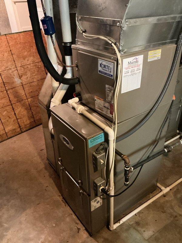 Responded to no-cool call on residential AC system with reported blower motor fault code. Upon inspection, diagnosed malfunctioning blower motor in indoor air handler unit preventing proper air circulation through the system. Replaced defective blower motor assembly, verified proper electrical connections, tested system operation, and confirmed adequate airflow and cooling performance restored to manufacturer specifications.