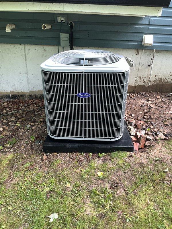 Completed prepaid cooling system maintenance visit on Carrier air conditioning unit and Trane furnace system. Performed comprehensive inspection of outdoor condenser unit, verified proper operation of compressor and condenser fan motor, checked refrigerant lines and connections for leaks, and confirmed adequate airflow through condenser coils. Inspected indoor furnace and air handler components, examined blower motor operation, and verified proper drainage from condensate system. All equipment found operating within normal parameters with no immediate service needs identified. System cooling efficiently with no deficiencies noted at time of inspection.