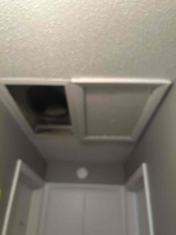 Conducted comprehensive HVAC system assessment in attic space to provide replacement estimate. Inspected existing ductwork configuration, including flexible metallic ducts and return air plenum connections. Evaluated current system accessibility, structural clearances, and electrical infrastructure to determine optimal replacement equipment specifications and installation requirements. Documented existing conditions through detailed photography of duct runs, plenum assembly, and attic workspace constraints for accurate proposal development.