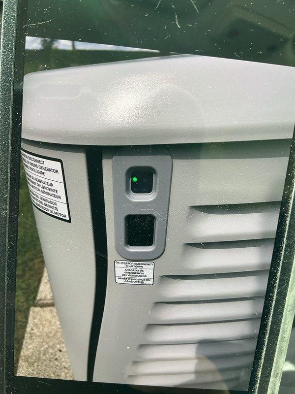Completed installation of 22kW Generac propane-fueled standby generator with 200-amp automatic transfer switch (ATS) positioned approximately 20 feet from residence on pre-existing concrete pad adjacent to propane tank. Installation included oil warmer and battery warmer for cold-weather operation reliability. Ran conduit from generator to exterior-mounted ATS enclosure on home's siding, ensuring proper electrical connections between generator, transfer switch, and existing electrical service panel. Verified all electrical connections, tested ATS functionality, and confirmed generator startup and automatic transfer capabilities. System commissioned and operational, providing whole-house backup power protection.