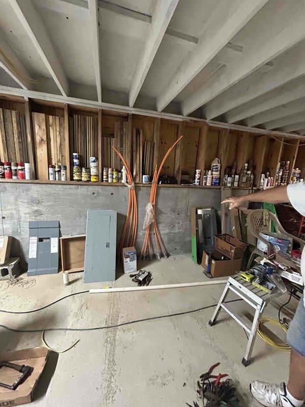 Conducted on-site assessment for replacement of multiple HVAC systems including two air conditioning units, two gas furnaces, and one boiler system. Evaluated existing equipment conditions, including deteriorated exterior piping with significant corrosion and basement mechanical infrastructure with exposed utility connections. Provided comprehensive replacement quotes for all requested heating and cooling equipment to meet residential comfort requirements.