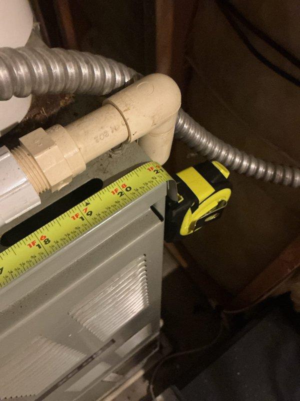 Conducted on-site assessment for furnace replacement in basement installation. Documented existing system configuration including Nest thermostat with Aprilaire humidistat, reviewed current wiring connections and HVAC components, and took measurements of equipment and ductwork to prepare comprehensive replacement estimate.