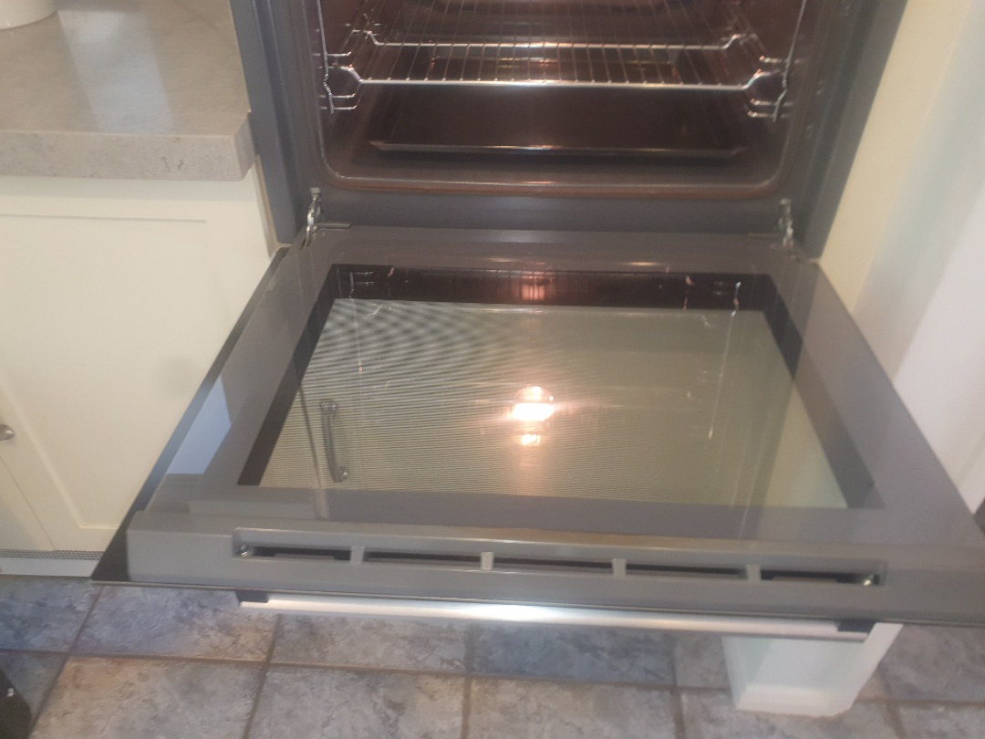 cleaning a single oven OvenGleamers Cambridge West 
