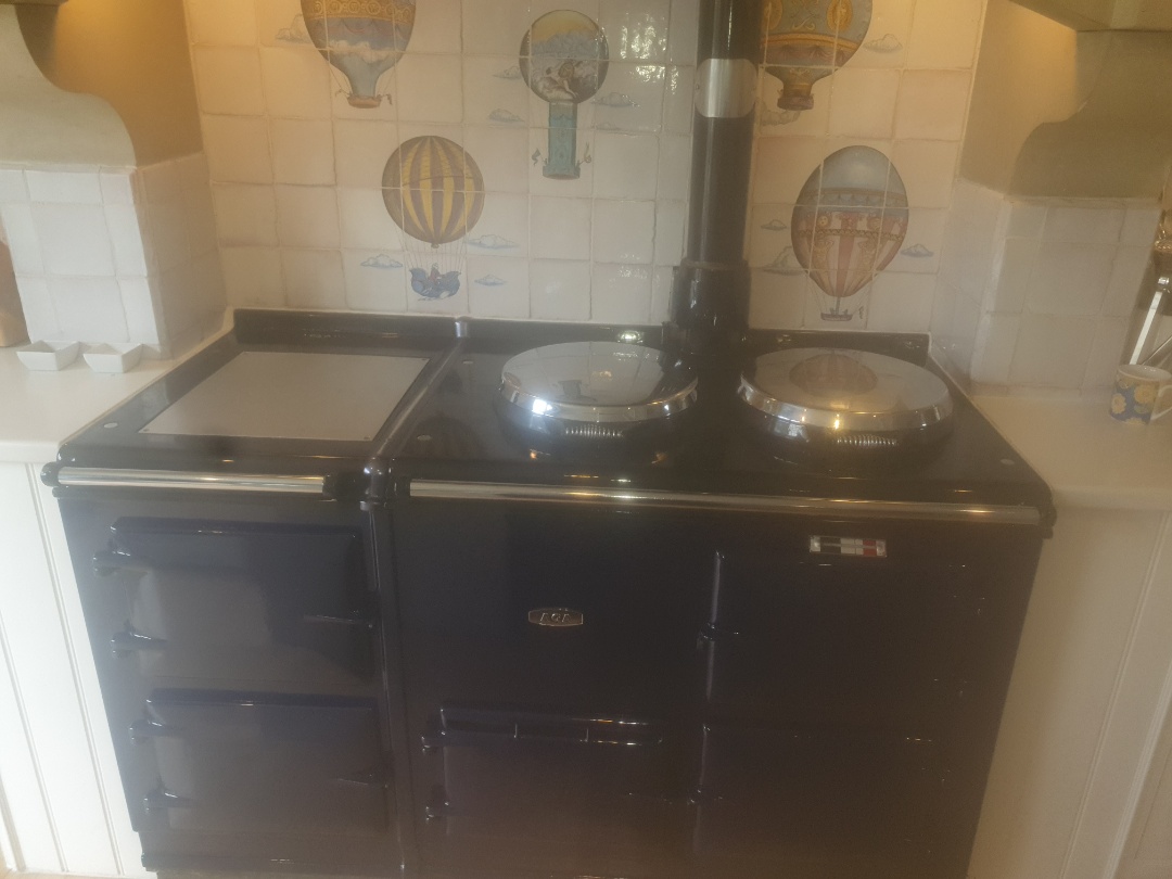 cleaning a 4 Oven Aga OvenGleamers Cambridge West 