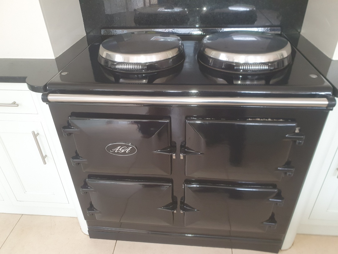 cleaning a 3 oven AGA OvenGleamers Cambridge West 