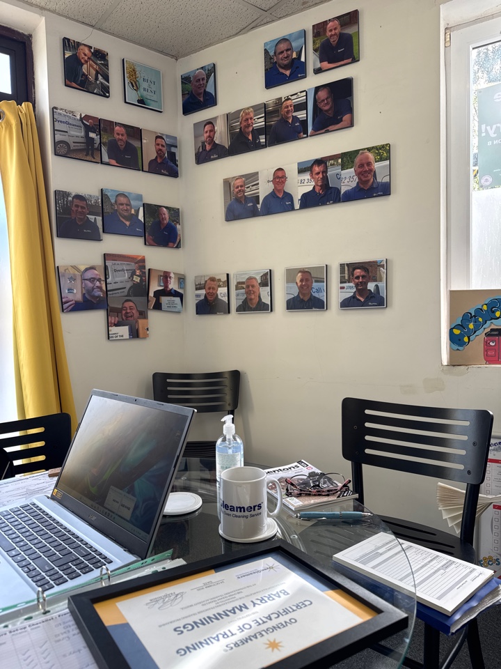 Oven cleaning training at OvenGleamers HQ with Graham and Catherine Oven cleaning training at OvenGleamers HQ with Graham and Catherine