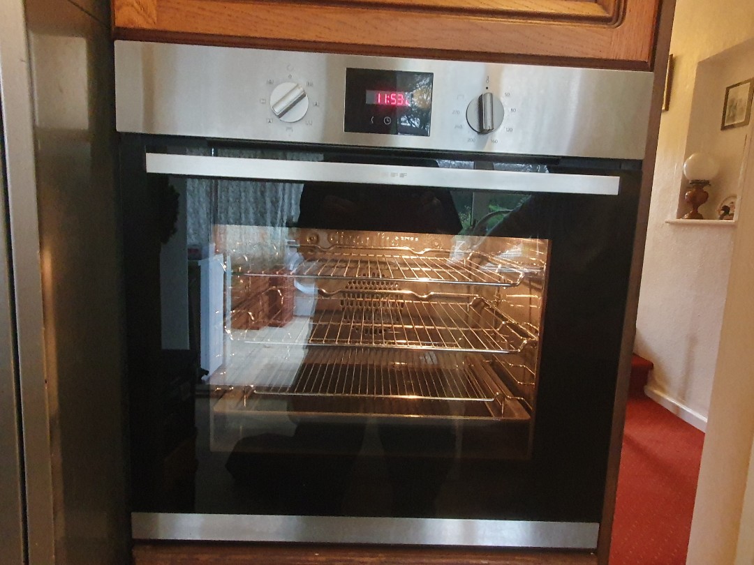 cleaning a single oven OvenGleamers Cambridge West 