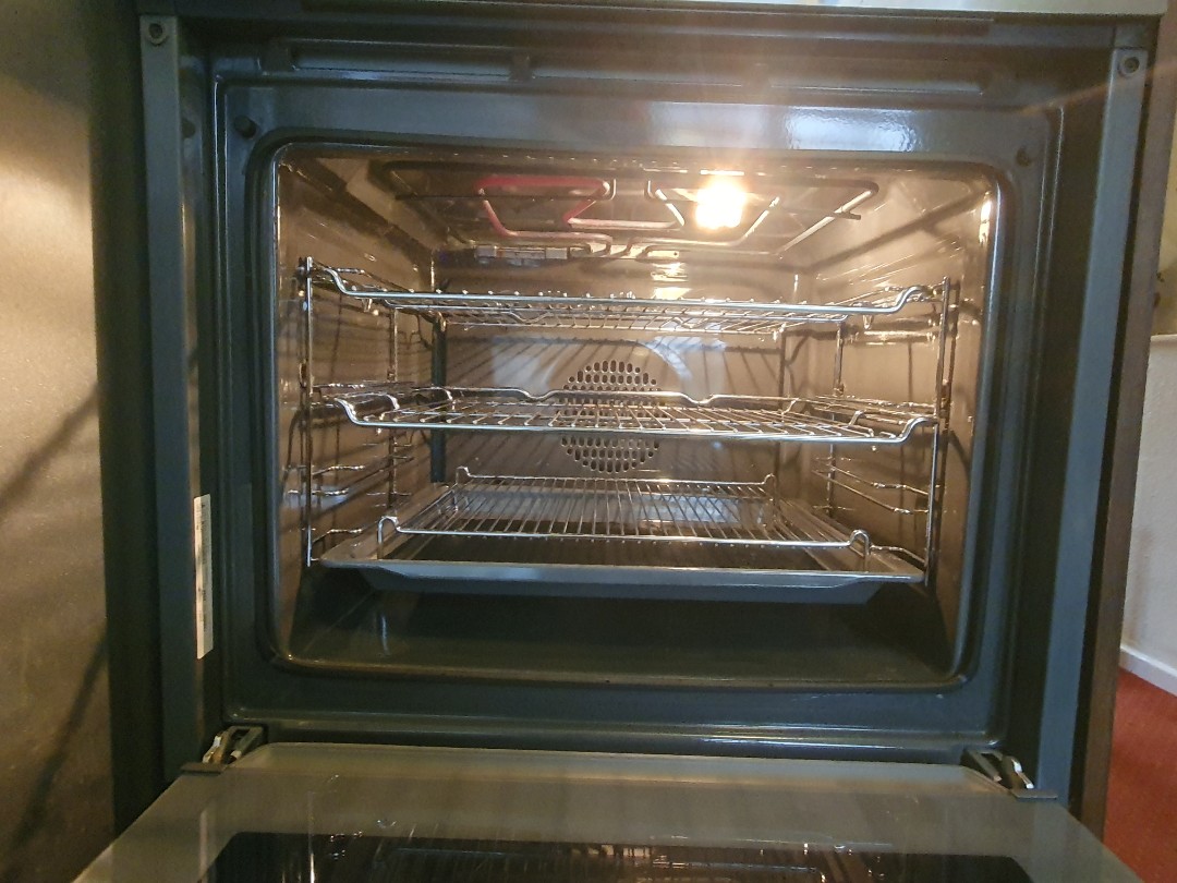 cleaning a single oven OvenGleamers Cambridge West 