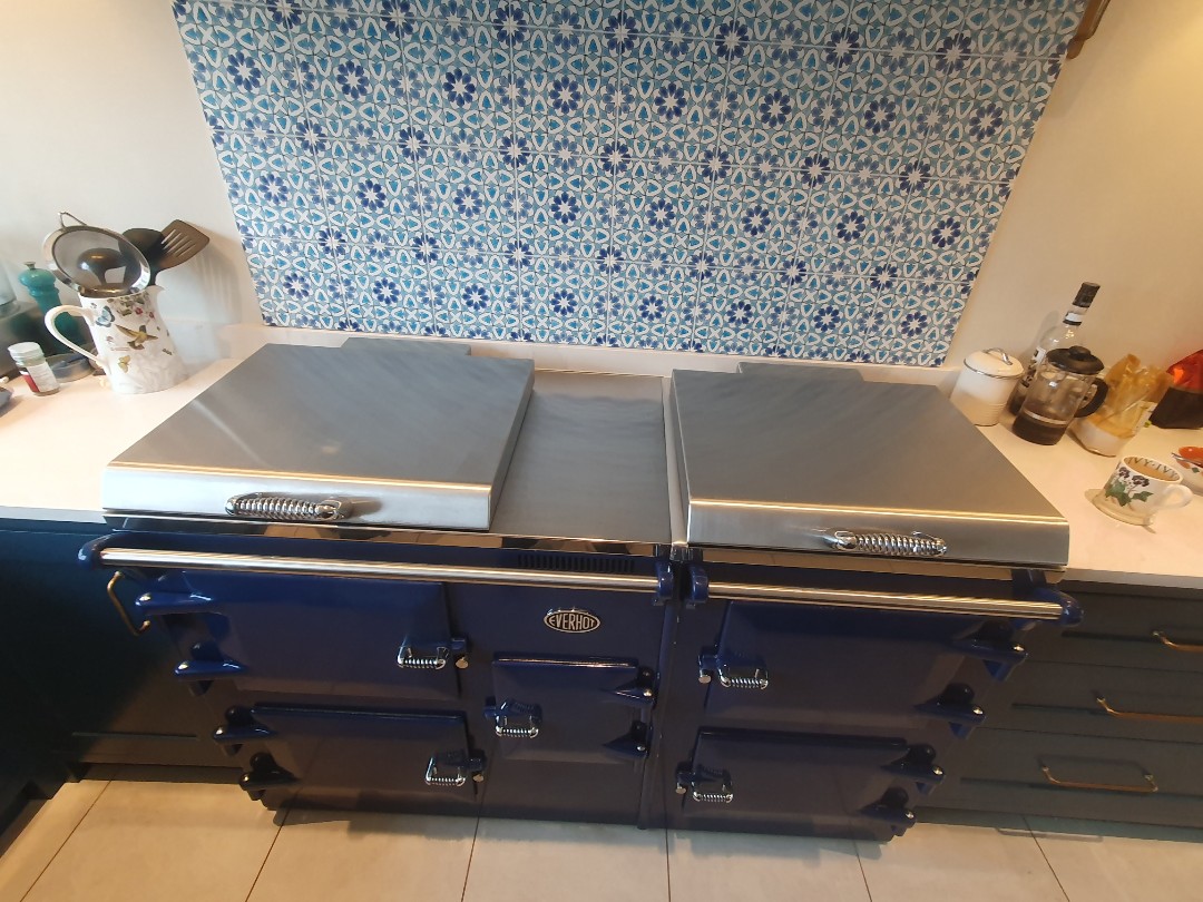 cleaning a 4 oven Everhot OvenGleamers Cambridge West 