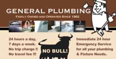 General Plumbing 24 Hour Repair Inc