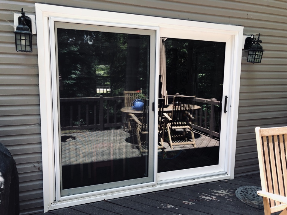 Smithfield, VA - Better View install of a Beautiful PGT 8’ Premium Energy Efficient Sliding Glass Door in Smithfield by Jones Creek. From Economy to Lite Commercial remodels we have you covered just call (757) 689-6210. Smithfield, VA - Better View install of a Beautiful PGT 8’ Premium Energy Efficient Sliding Glass Door in Smithfield by Jones Creek. From Economy to Lite Commercial remodels we have you covered just call (757) 689-6210.