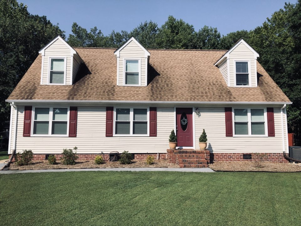 Virginia Beach, VA - Better View install of VK energy efficient vinyl windows and matching PVC trim wrap in VB by Lake Christopher. If your home is a bit warm in the summer and cold in the winter just call is at (757) 689-6210. Virginia Beach, VA - Better View install of VK energy efficient vinyl windows and matching PVC trim wrap in VB by Lake Christopher. If your home is a bit warm in the summer and cold in the winter just call is at (757) 689-6210.