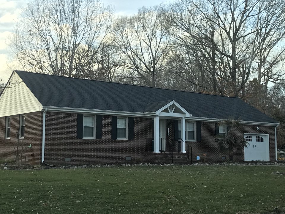 Chesapeake, VA - We installed a new roof, front porch, and new windows in Chesapeake, Virginia. Chesapeake, VA - We installed a new roof, front porch, and new windows in Chesapeake, Virginia.