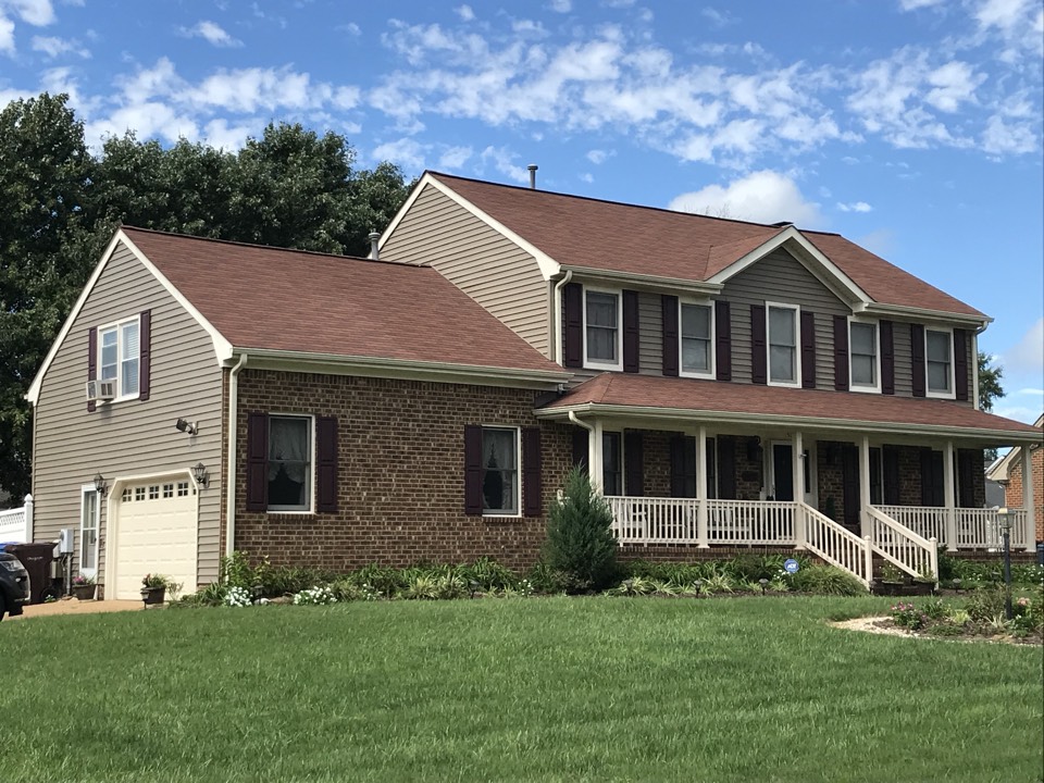 Chesapeake, VA - Installed new siding and shutters off Dock Landing Road in Chesapeake, VA. Chesapeake, VA - Installed new siding and shutters off Dock Landing Road in Chesapeake, VA.