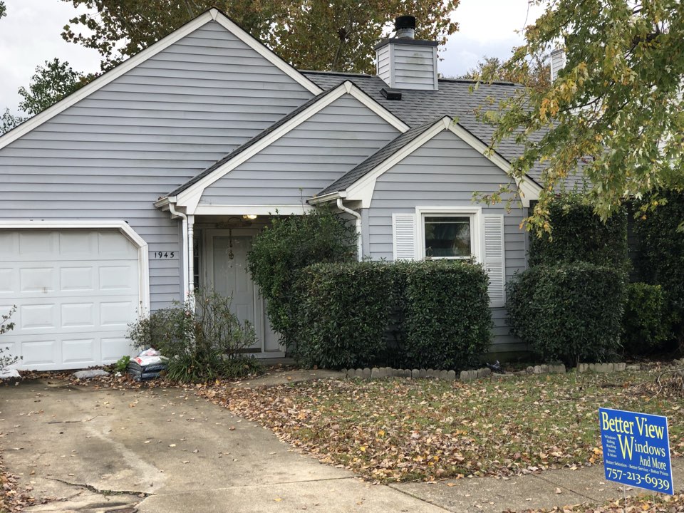 Virginia Beach, VA - Better View install of a new architectural shingle roof in VB by City View Park. If you need a new roof, doors or windows and more just call is at (757) 689-6210. Virginia Beach, VA - Better View install of a new architectural shingle roof in VB by City View Park. If you need a new roof, doors or windows and more just call is at (757) 689-6210.