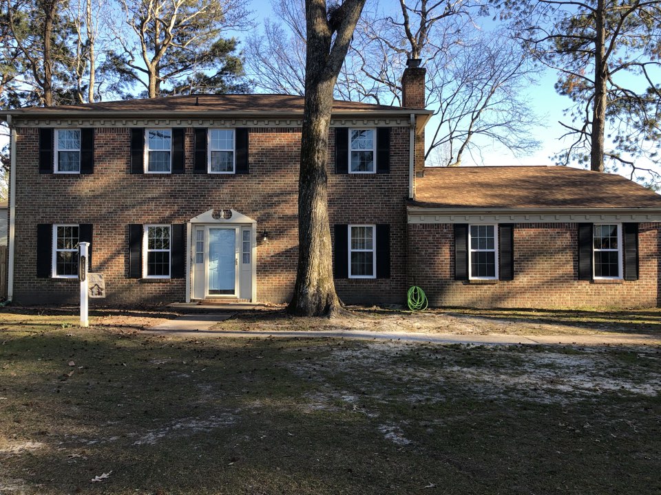 Virginia Beach, VA - Better View install of energy efficient windows with colonial grid patterns and matching pvc wrap in VB. If you are in need of of an update let us help, just call (757) 689-6210. Virginia Beach, VA - Better View install of energy efficient windows with colonial grid patterns and matching pvc wrap in VB. If you are in need of of an update let us help, just call (757) 689-6210.