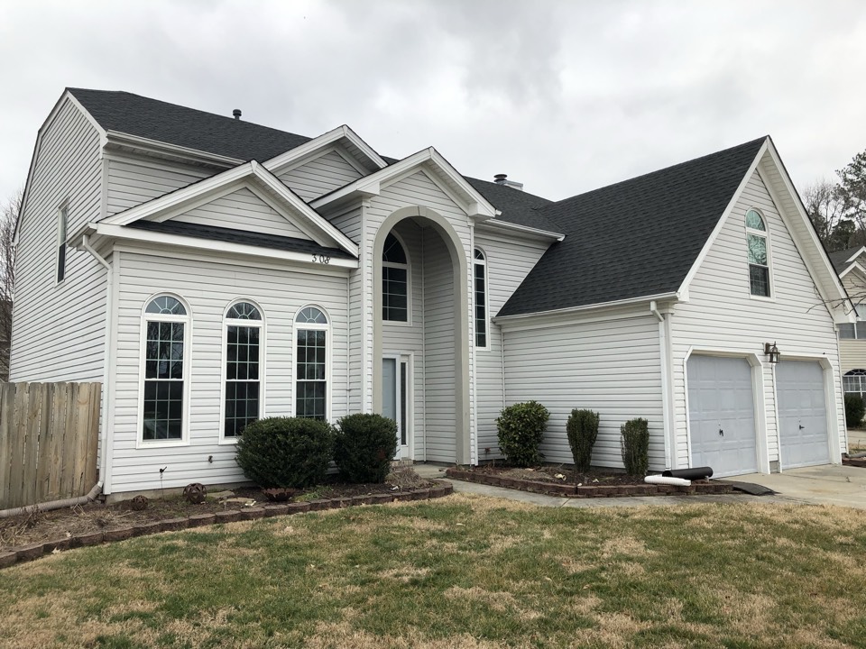 Chesapeake, VA - Better View install of a GAF architectural shingle roof in Chesapeake. If you need a roof, windows or more just call (757) 689-6210. Chesapeake, VA - Better View install of a GAF architectural shingle roof in Chesapeake. If you need a roof, windows or more just call (757) 689-6210.