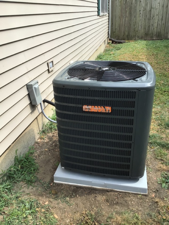 Install new furnace and AC system 