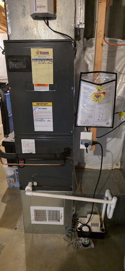 Heat pump maintenance 