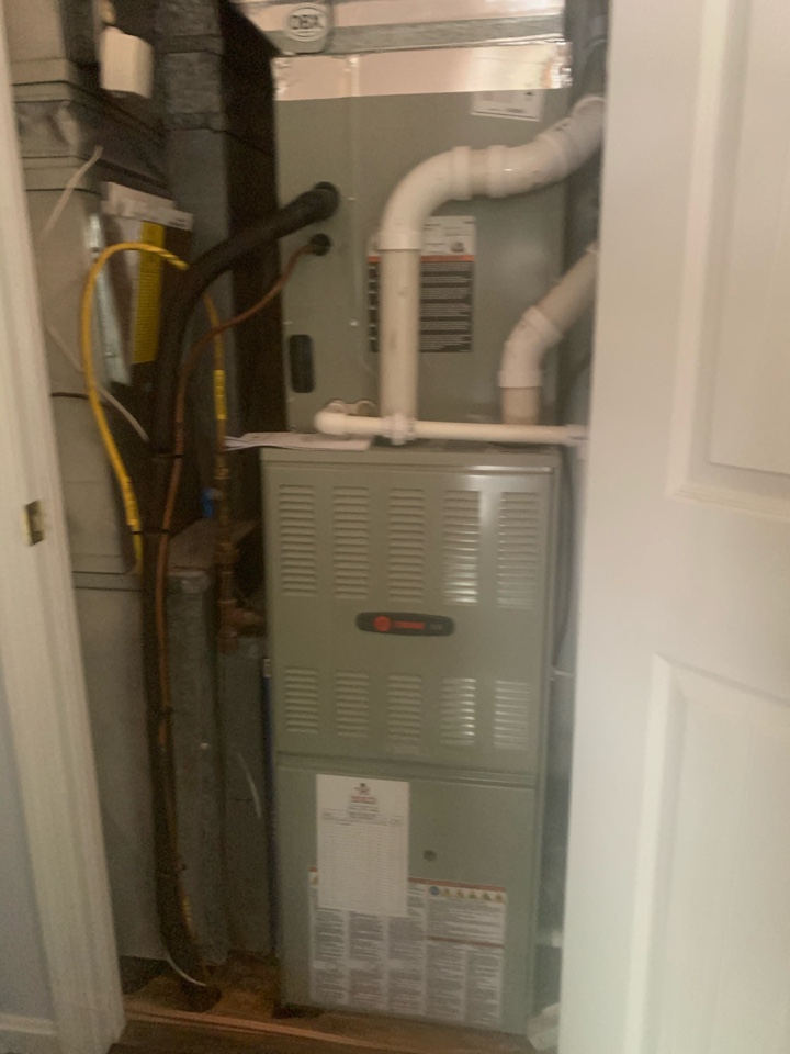 Performed Fall preventive maintenance and repair on Trane Gas Furnace. 