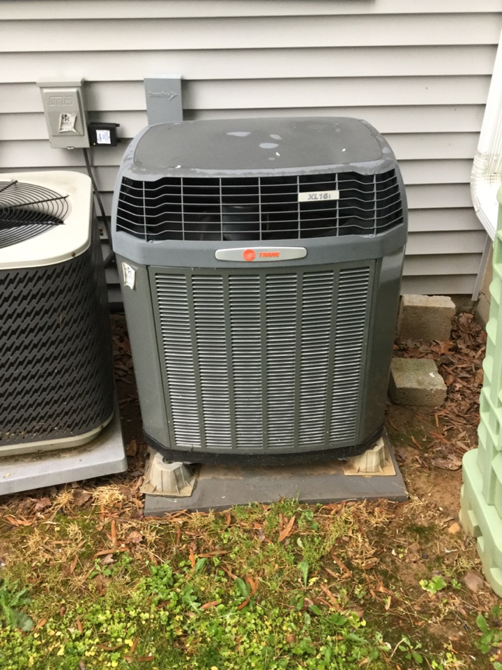 Performed preventive maintenance on Trane Heat Pump system. 