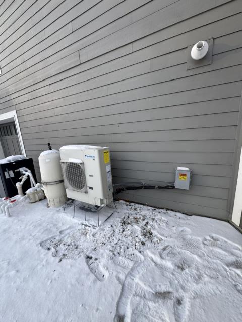 Heating call. New Daikin Furnace and heat pump installation in Hutchinson, MN.