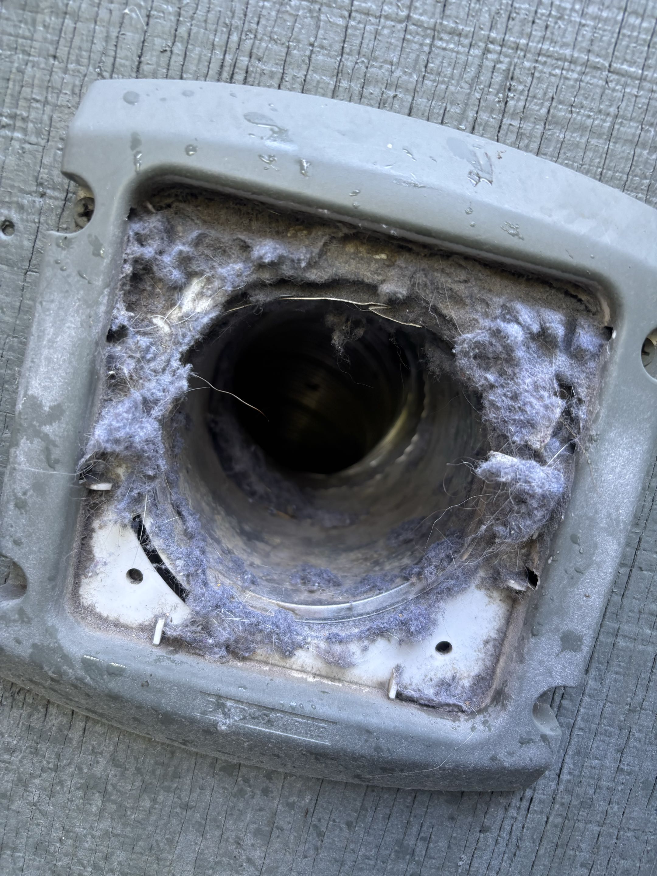 HVAC needed. Performed dryer vent cleaning. 