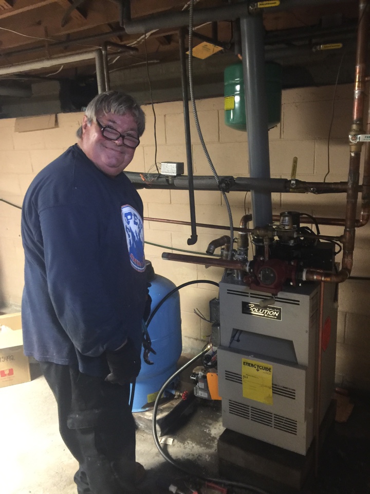 High efficient Lochinvar boiler installation 