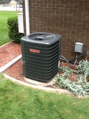 Changing out a outside condenser unit.. 