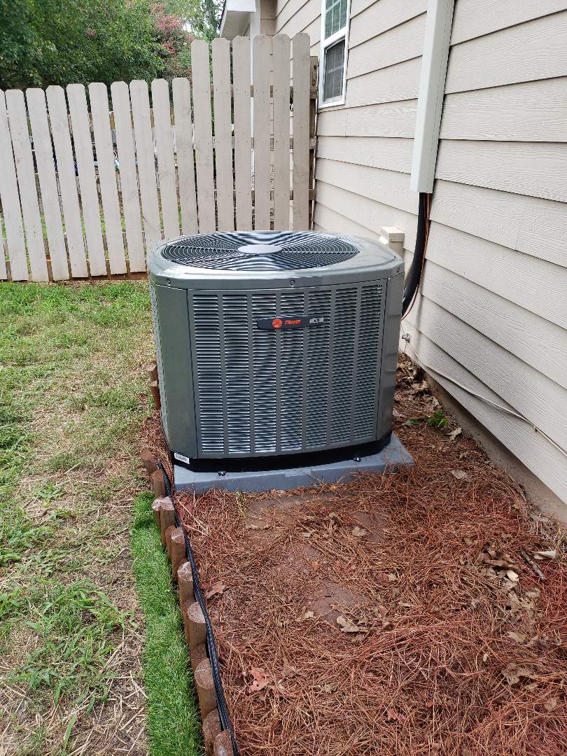 Trane ac installation