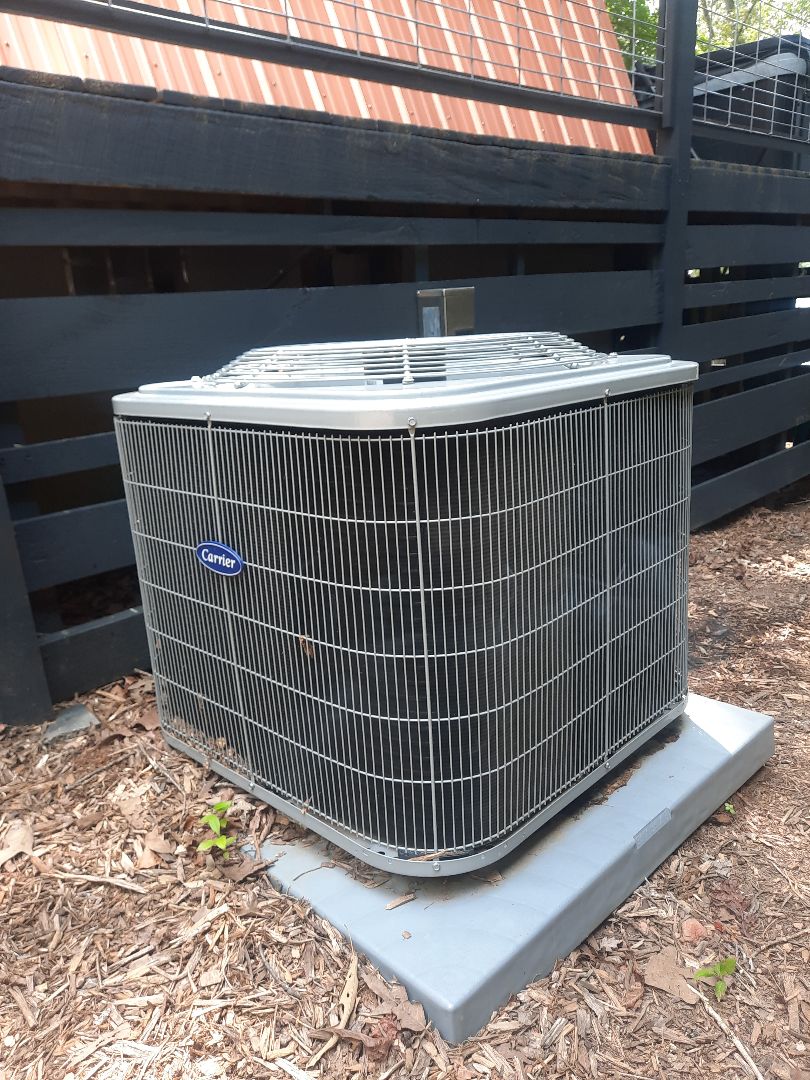 Carrier heat pump - freezing up