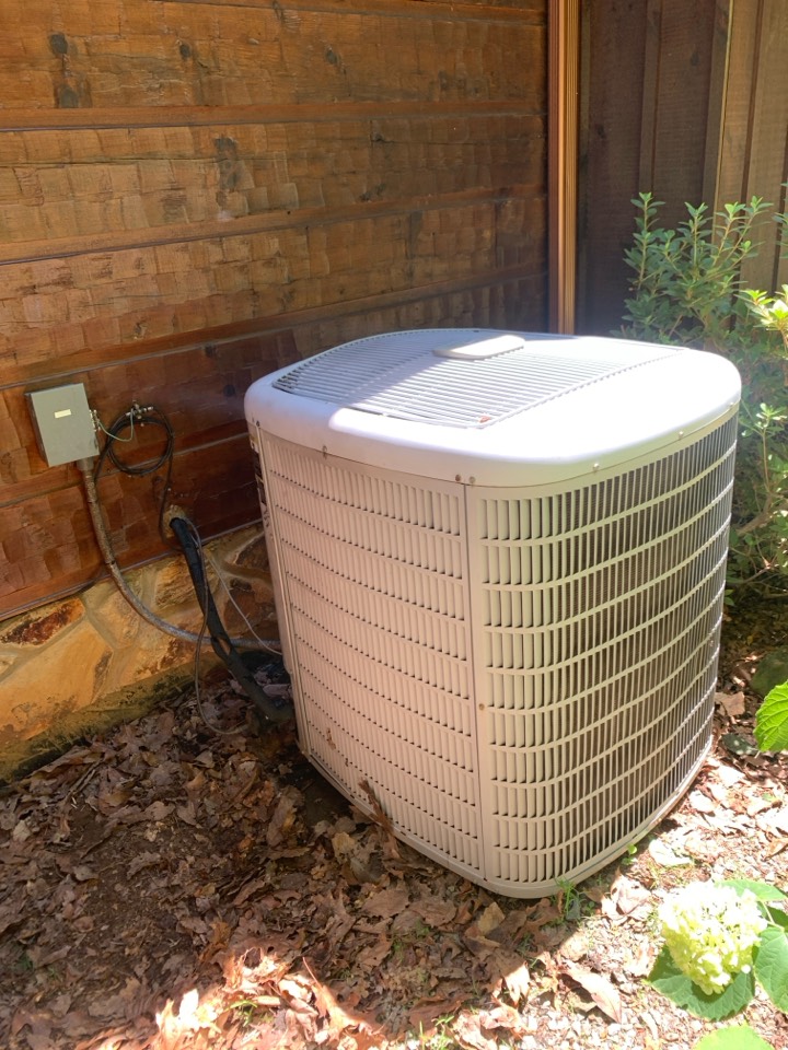 Leak repair on carrier heatpump 