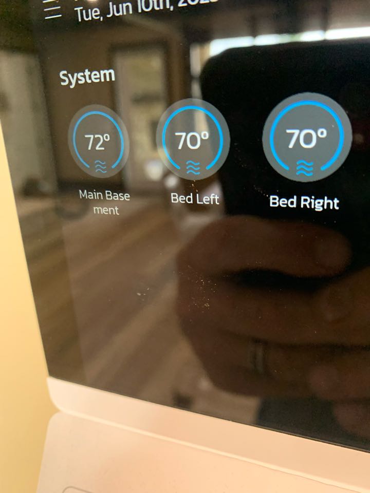 Replaced thermostat on RHEEM heat pump
