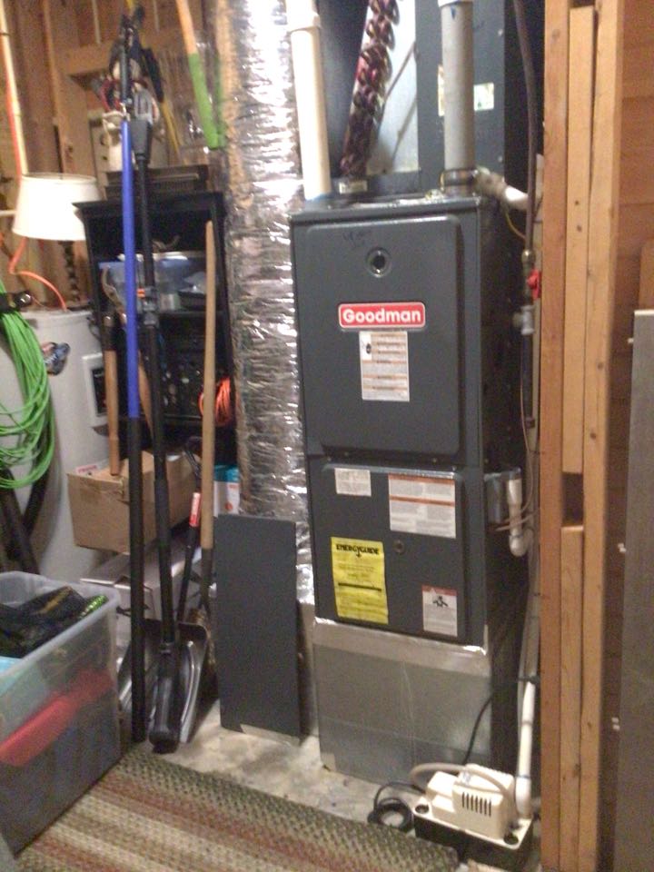 Goodman heatpump and filter change
