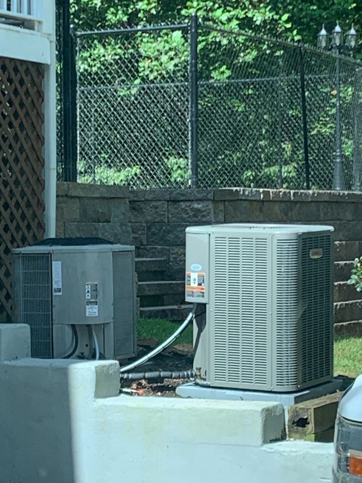 Completed a maintenance on the Lennox and carrier cooling components 
