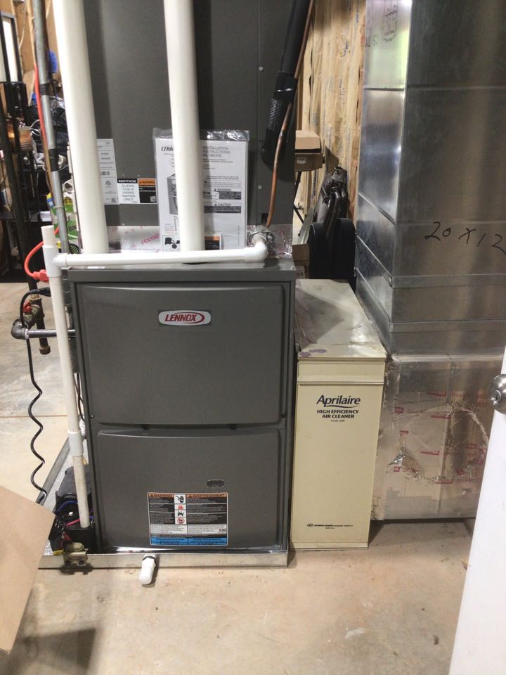 Lennox duel fuel system maintenance and filter change 